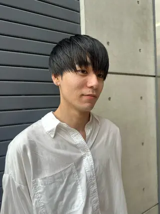 メンズ 名古屋カラー ひかりのヘアスタイル