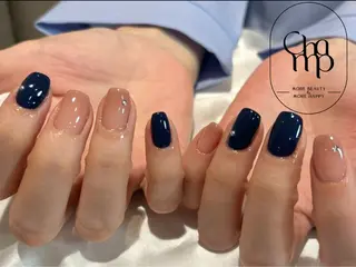 ネイル 岡本 恵｜大人っぽ ・個性ニュアンスのネイルデザイン