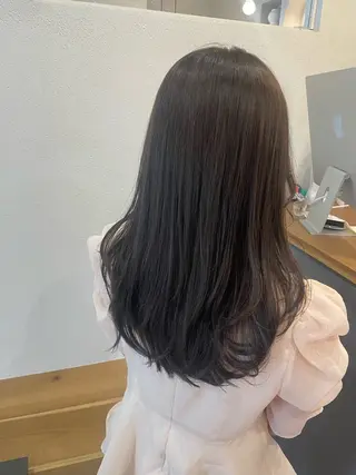 ロング 大船🌴似合セカ ット艶カラー持田樹のヘアスタイル