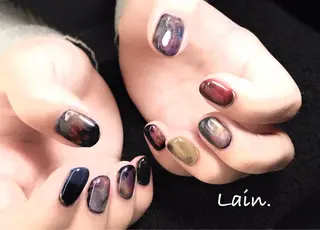 ネイル Lain. 持込デザインやり放題のネイルデザイン