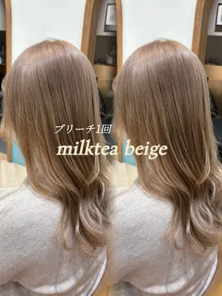 セミロング カラー 似合わせボブ💓/ 美髪縮毛✨豊嶋龍佑のヘアスタイル