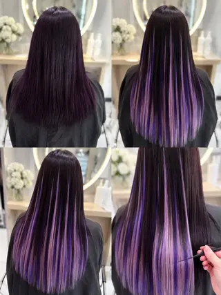 ロング カラー イズ ミのヘアスタイル