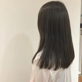 ミディアム 白髪ぼかし/ショート /ミニボブだいじのヘアスタイル