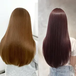 ミディアム ✨ボブ・レイヤー・ トレンドカラー✨のヘアスタイル