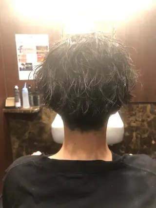 ショート パーマ 【パーマ指名No1】 浅野空人のヘアスタイル