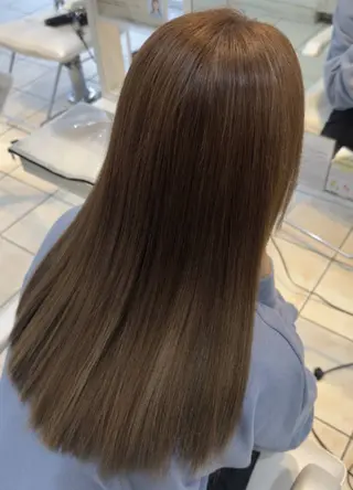 ロング 透明感カラー×美眉 🎀大西みゆう🎀のヘアスタイル