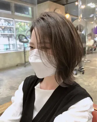 ミディアム 🌙𝑳𝑼𝑵𝑨 工藤/メンズ特化のヘアスタイル