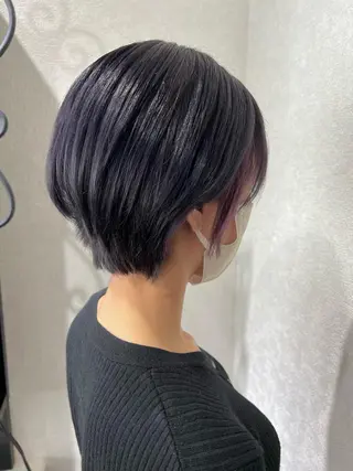 ショート カラー 艶髪 ♡Tomiyaのヘアスタイル