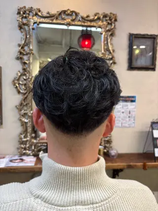 ショート パーマ ✒️ハイトーン/ メンズ特化　Rikuのヘアスタイル