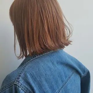 カラー ミディアム パーマ ヘアアレンジ マツエク・マツパ iplus　眉毛と まつげパーマ専門店のマツエク・マツパデザイン