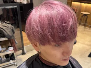 カラー メンズ reeed konnoのヘアスタイル