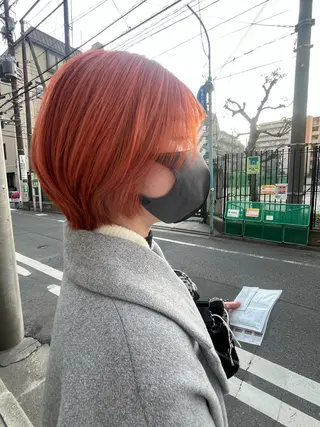 ショート ハイトーンカラー🩵 耳ツボジュエリー👂のその他イメージ