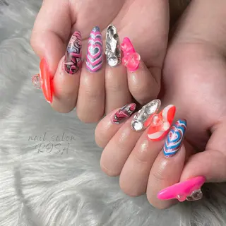 ロング nailsalon ROSA Rのネイルデザイン