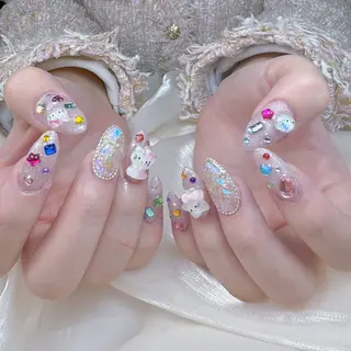 ネイル princess スカルプ専門店のネイルデザイン