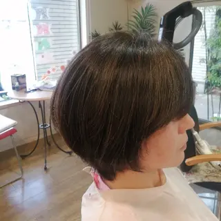 ショート 【渋谷|畑中】 美女が沼るヘッドスパのヘアスタイル