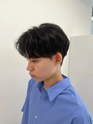 ショート パーマ メンズ 🏆メンズヘア特化 🥇代表りんぺーのヘアスタイル