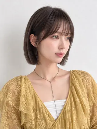 ショート カラー 銀座/モテ🤍垢抜け レイヤー/ナナコのヘアスタイル
