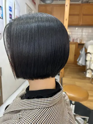 ショート 🌷無料ボブ カットモデル🌷雅のヘアスタイル
