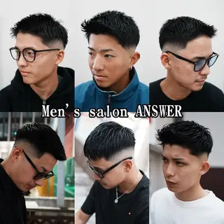 ショート メンズ メンズサロン ANSWERのヘアスタイル