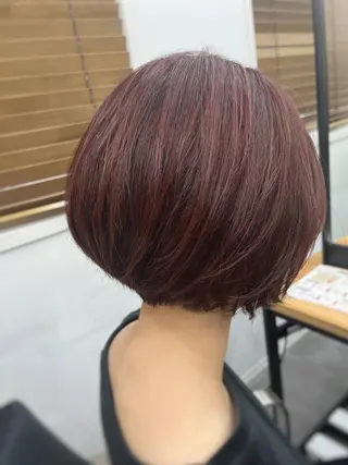 ショート 川畑 花菜のヘアスタイル