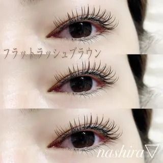 マツエク・マツパ nashira恵比寿 まつ毛&眉毛サロンのマツエク・マツパデザイン