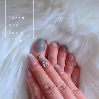 ネイル Blowe ニュアンスのネイルデザイン