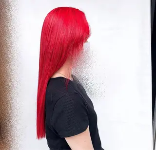 ロング カラー lore umeのヘアスタイル