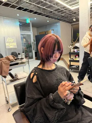 ショート カラー ✂︎SAITOU AKIRA✂︎のヘアスタイル