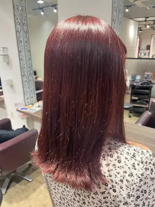 ロング カラー レディースカット SHIORIのヘアスタイル