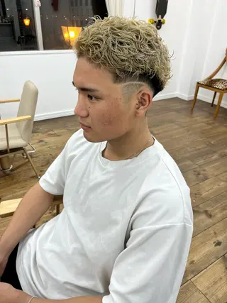 パーマ メンズ メンズ特化サロン ユウヘイのヘアスタイル