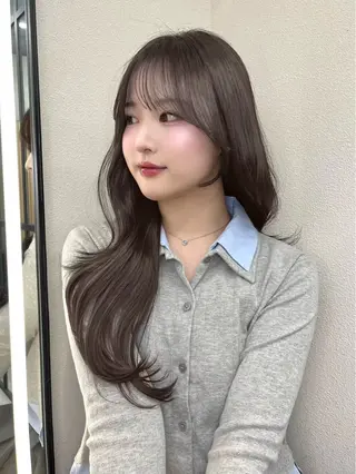ロング 韓国レイヤー 韓国 ボブ 👑二響のヘアスタイル