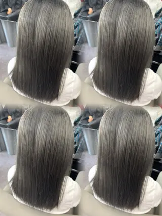 セミロング カラー 浅井 さくらのヘアスタイル