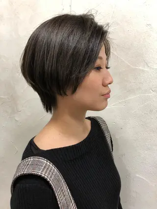 ショート せこぐち まいのヘアスタイル