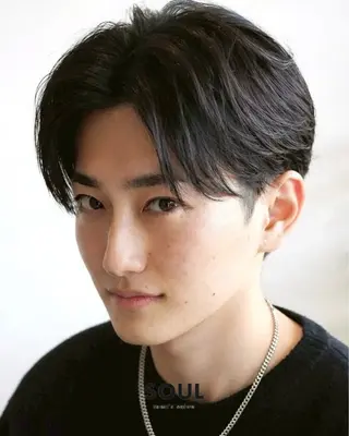 パーマ メンズ 安部 真弘のヘアスタイル