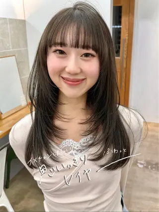 ロング nana🫧池袋/似 合わせカット/パーマのヘアスタイル