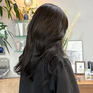 セミロング カラー 透明感カラー/ 名古屋/ruriのヘアスタイル