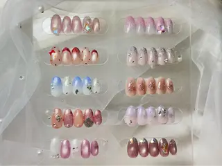 ネイル Queennail 北堀江Yumiのネイルデザイン