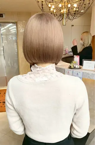 ショート カラー も も えのヘアスタイル