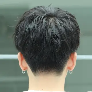 メンズ ショート 松野 シンジのヘアスタイル