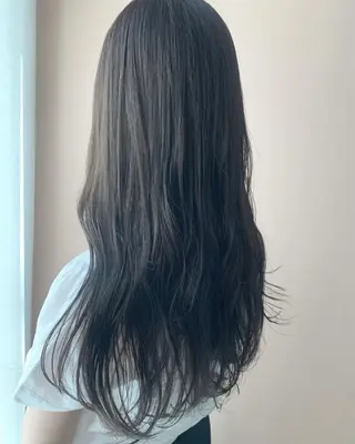 ロング カラー hubhair レイヤー/透明感のヘアスタイル