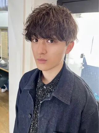 メンズ 縮毛矯正／メンズ ✂︎中村　歩夢のヘアスタイル