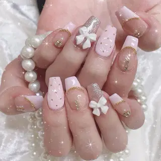 ネイル Lee Nails チップ長さだし専門店のネイルデザイン