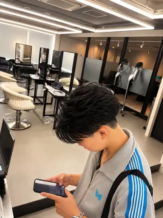 メンズ 藤野 慶太のヘアスタイル