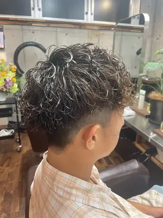 メンズ ボブパーマ🧸 /YUNAのヘアスタイル