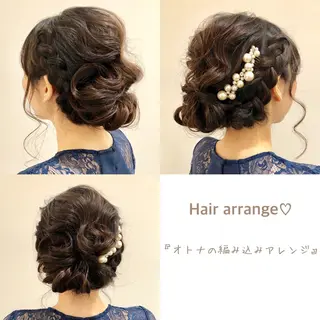 ヘアアレンジ 【銀座】ヘアセット& メイクSharmeのヘアスタイル