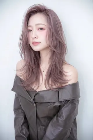 ロング カラー BOXmico. 南堀江　宇都宮のヘアスタイル