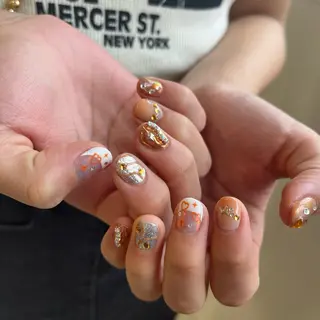 ネイル 小川 奈々花のネイルデザイン