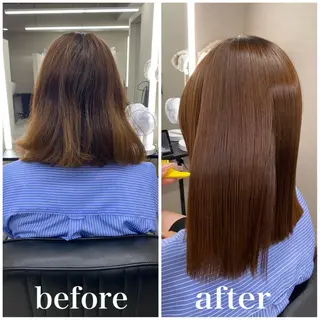 ミディアム ARCHE南船場 momoのヘアスタイル