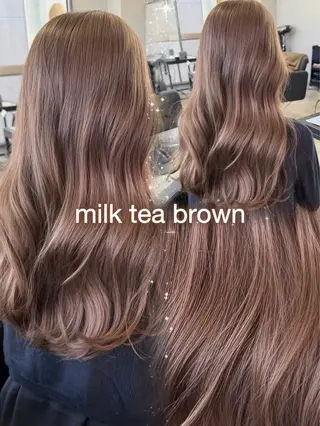 カラー ありさ/ モデル募集中🎀のヘアスタイル
