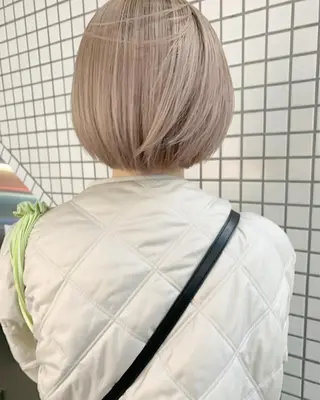 ショート カラー ヘアアレンジ 🌿ショート🌿 パーマ🌿淳平のヘアスタイル